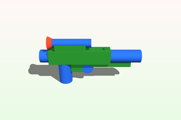 Lego Compatible Blasters | 3d print model