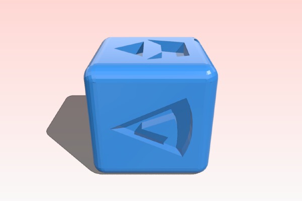 Han Solo Lucky Dice Prop | 3d print model