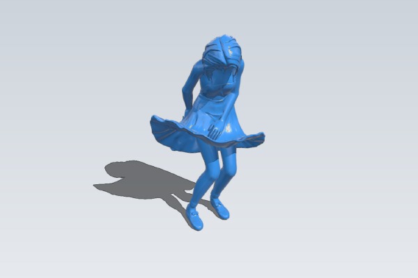 Beautiful Girl | 3d print model