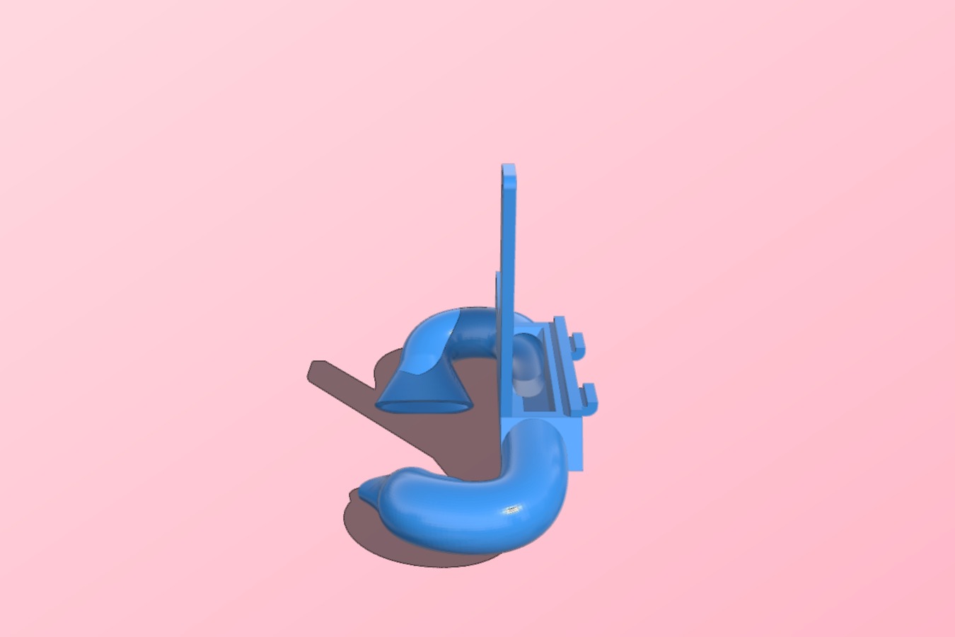Anycubic i3 Mega fan duct 2-sided (remix)