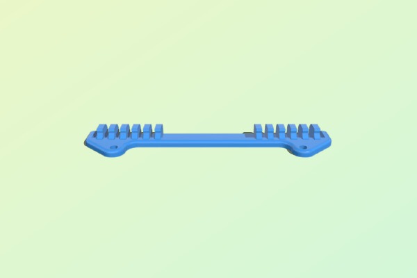 MicroDelta vertical spool holder | 3d print model