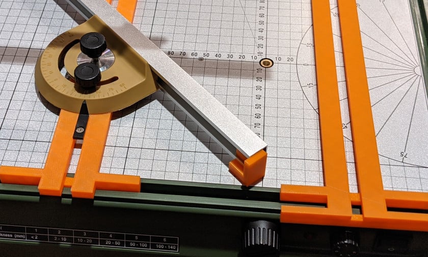 Angle Slider fence end caps