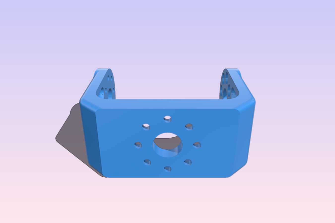 MX-28 extra thick bracket for ankle or hip.