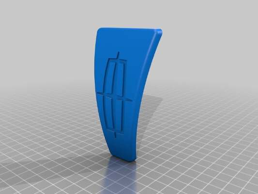 Lincoln Navigator Hood Emblem - 2003-2006 | 3d print model