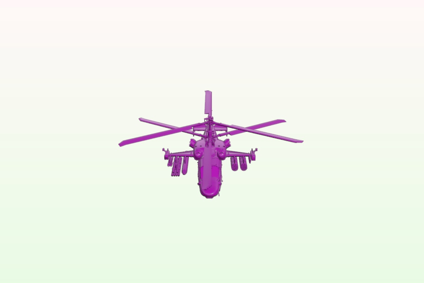 Helicopter KA-52