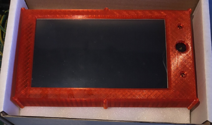 7 inch Display Panel Duet 2 WiFi | 3d print model