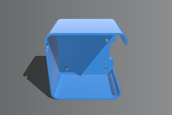 Tevo Tornado X polly cover with limit extended for ikea mirror | 3d print model