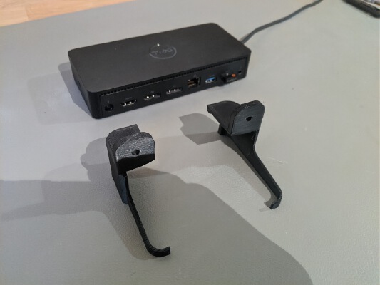 Dell D3100 dockingstation mount | 3d print model