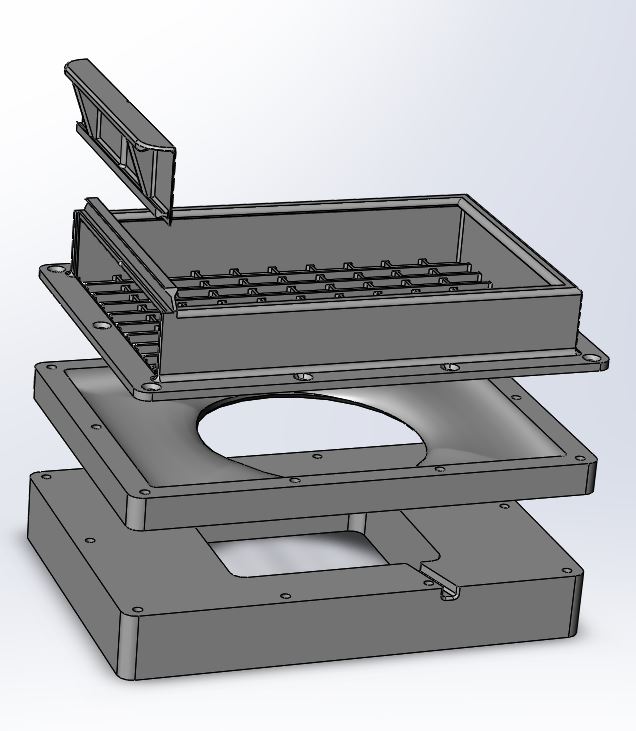 HEPA and active carbon filter box