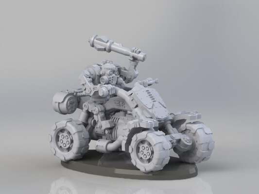 Greenskins Quad Bike | 3d print model