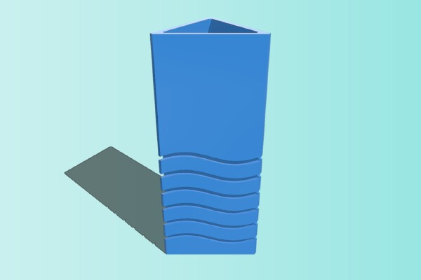 Water Stone Vase | 3d print model