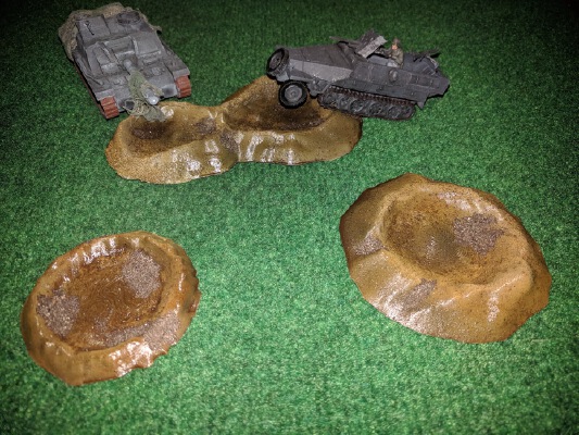 Craters for 28mm | 3d print model