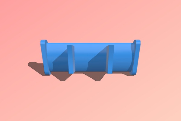 Pinewood Derby Spoiler | 3d print model
