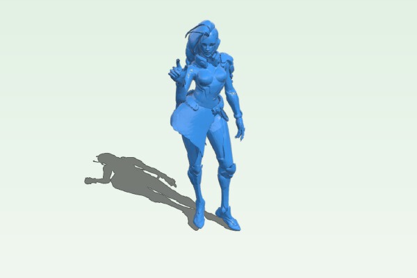 Sombra women | 3d print model