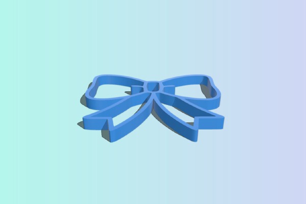 Hair Bow | 3d print model