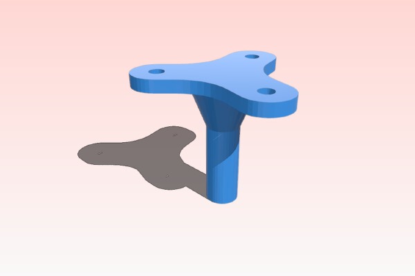 Touch probe for measuring _ digitizing with Kress support | 3d print model