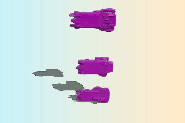 ROBOTECH Inherit the Stars United Nations Spacy ARMD Fleet RRT Strategy GAME PIECES | 3d print model