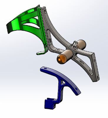Seat Post Mounts Bottle Cage_Kit, Bike & Triathlon (1 or 2 Cage Mt) - see other mt options | 3d print model