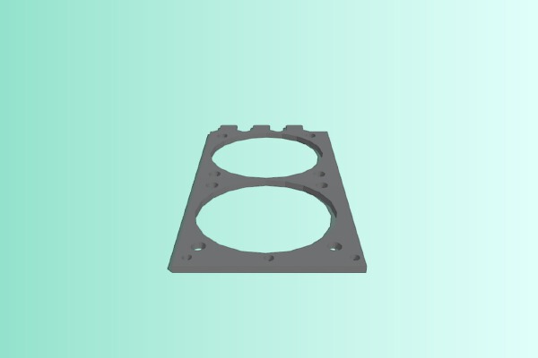 60mm Fan PCIe Bracket for SSUPD Meshlicious | 3d print model