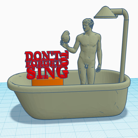 Singing in Shower (Don't Forget to Sing)