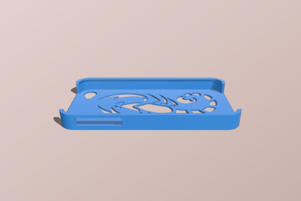 Scorpion Iphone 4 Snap Fit Case_Bumper | 3d print model