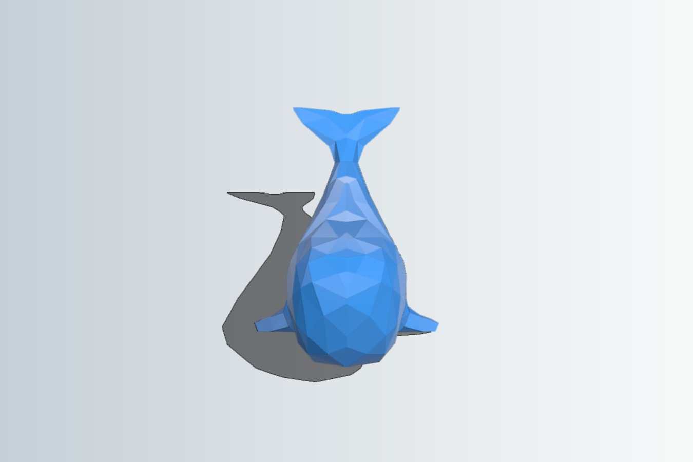 LOW POLY whale