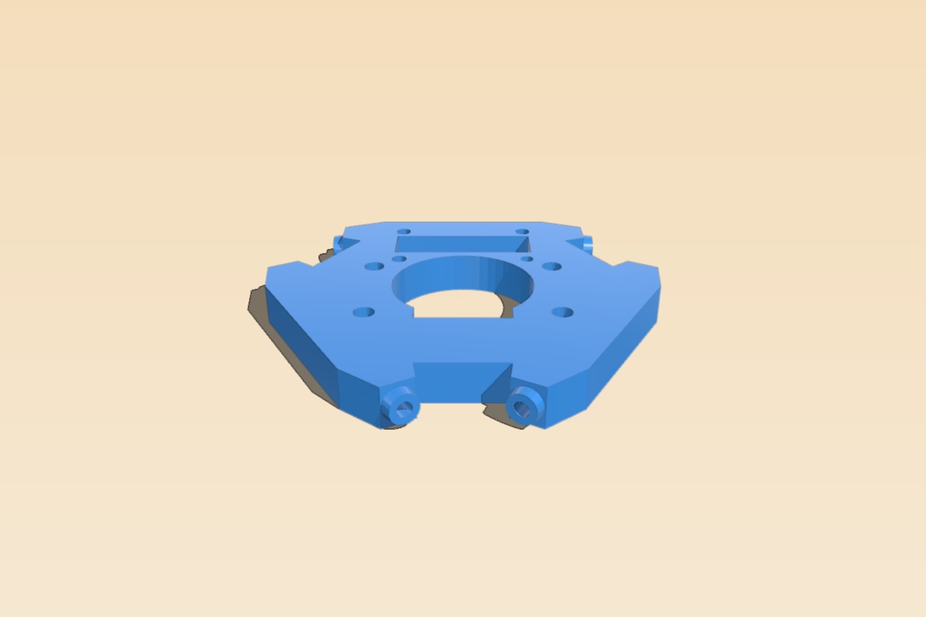 Effector Anycubic _ compacto sin casquillos _ compact without copper spacers