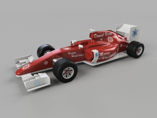 OpenRC F1 car   1 10 RC Car | 3d print model