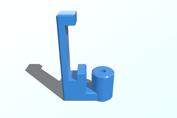 Prusa i3 Hephestos tube support | 3d print model