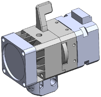 Biqu H2 Direct drive extruder Model | 3d print model