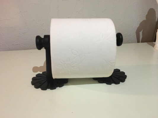 Flower toilet paper holder | 3d print model
