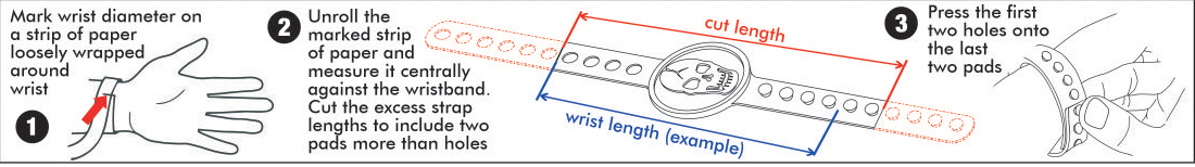Halloween wristband (TPU) | 3d print model