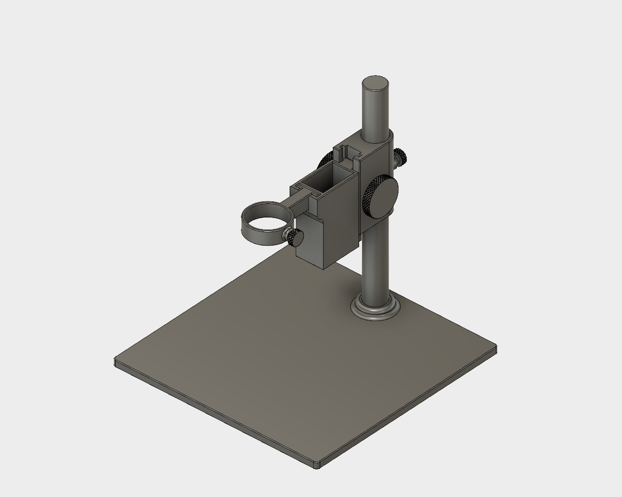 C-Mount Adjustable Microscope Stand