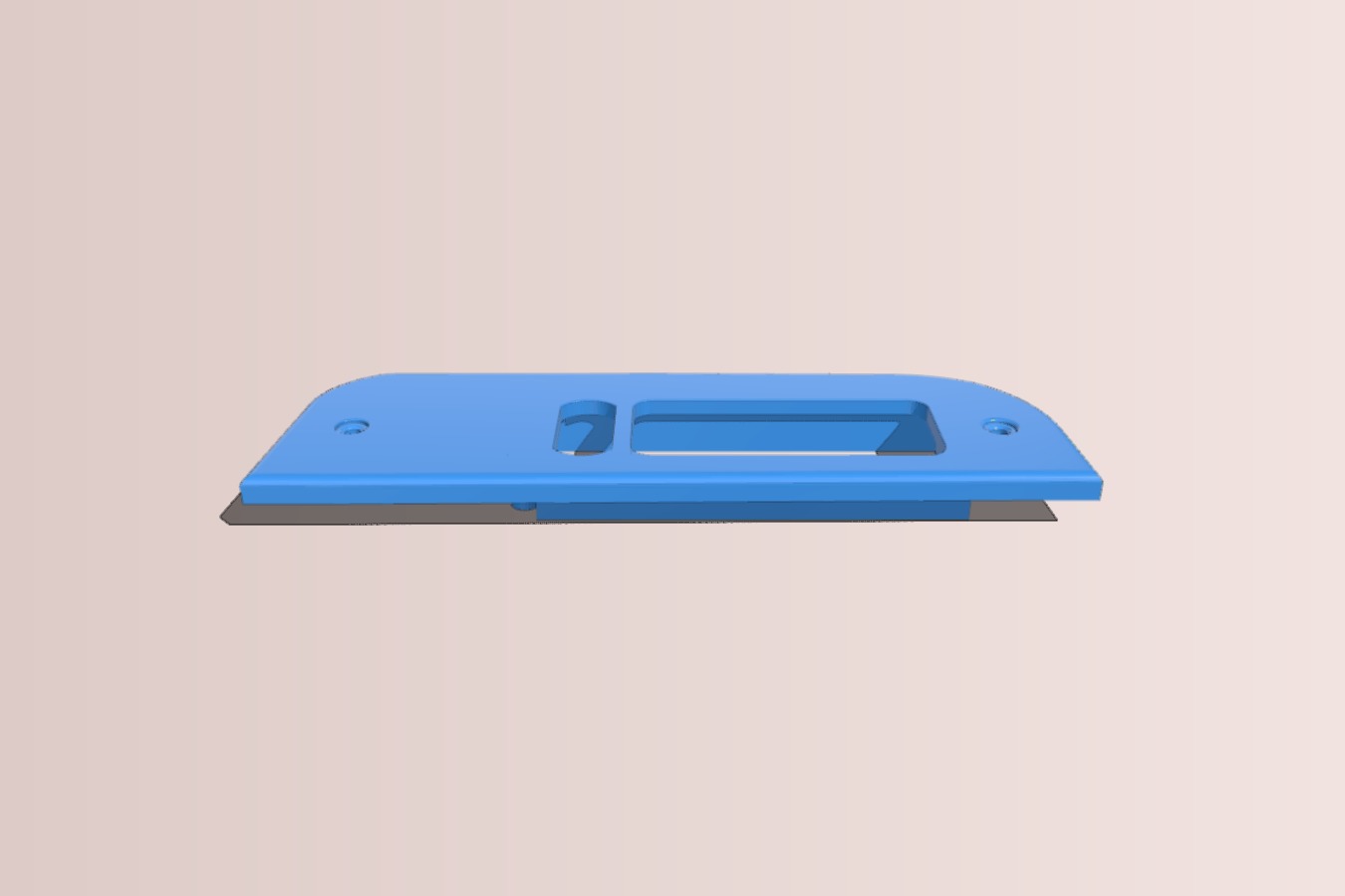 Ford OBS Window Driver Door Plastic Crew Cab