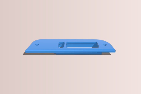 Ford OBS Window Driver Door Plastic Crew Cab | 3d print model