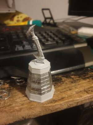 Daedric Sword Cryptex - Remix of Excalibur Cryptex by Brabus453 | 3d print model
