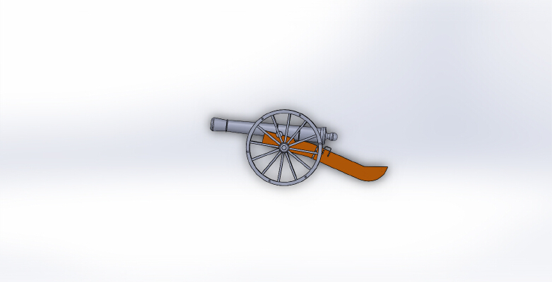 Canon de campagne | 3d print model