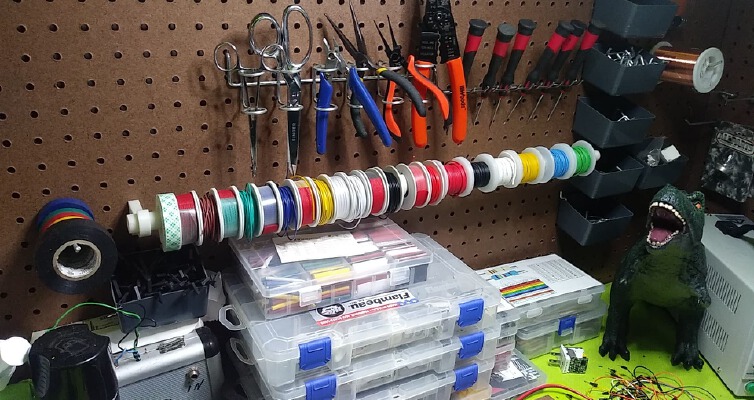 Pegboard Spool holder | 3d print model