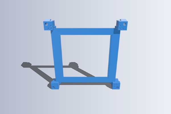 RPM Lower Frame Assembly | 3d print model