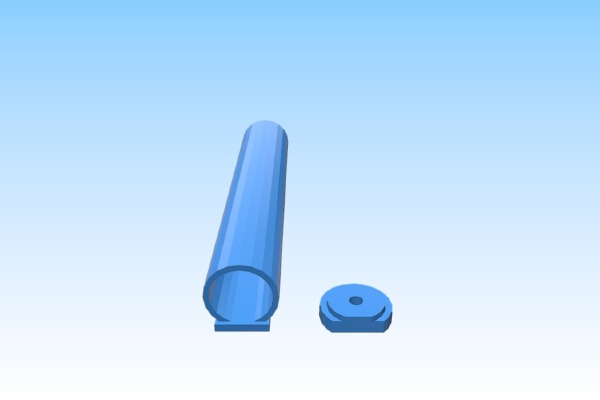Queen Ant Test Tube Holder-20mm | 3d print model