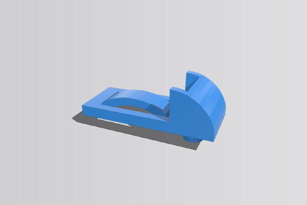 VW California T5 shelves clip | 3d print model