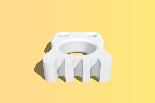 Self Defense Knuck | 3d print model