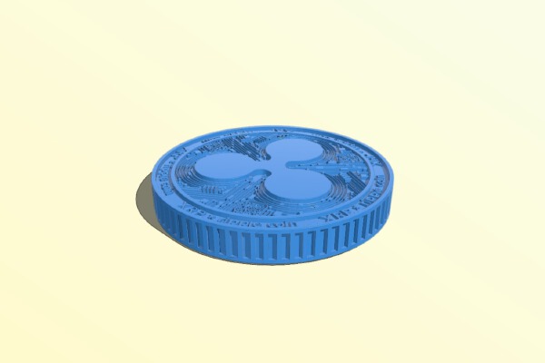 Ripple XRP Coin | 3d print model