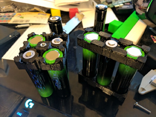 18650 battery holder | 3d print model