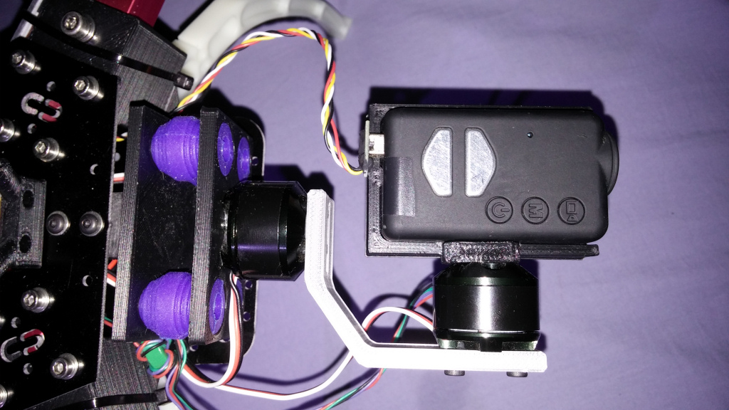 Simple Mobius gimbal for X520 frame