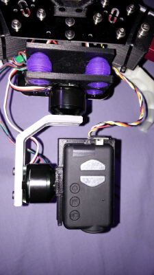 Simple Mobius gimbal for X520 frame | 3d print model