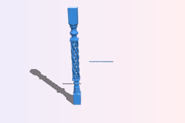 Round column pattern | 3d print model