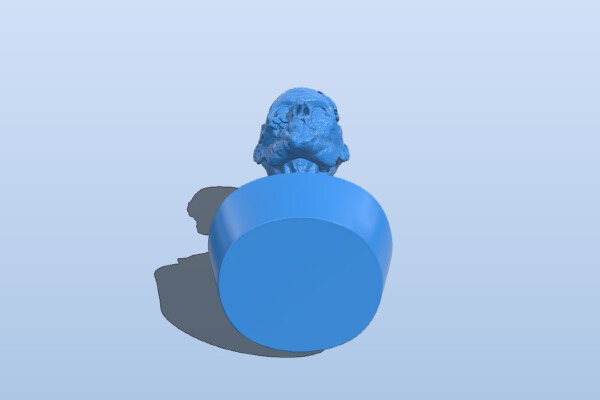 Zombie bust | 3d print model