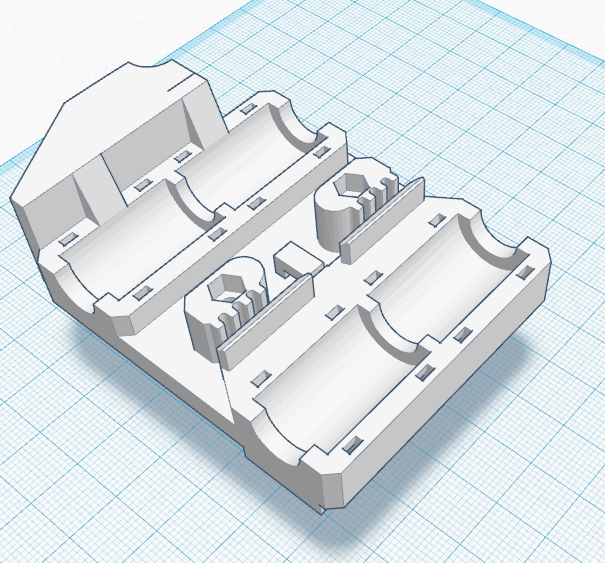 Hephestos Carriage for 4 lm8uu