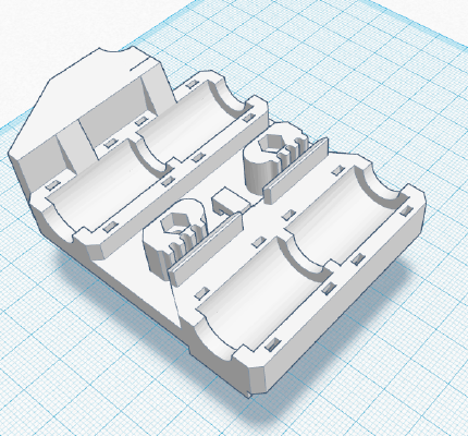 Hephestos Carriage for 4 lm8uu | 3d print model